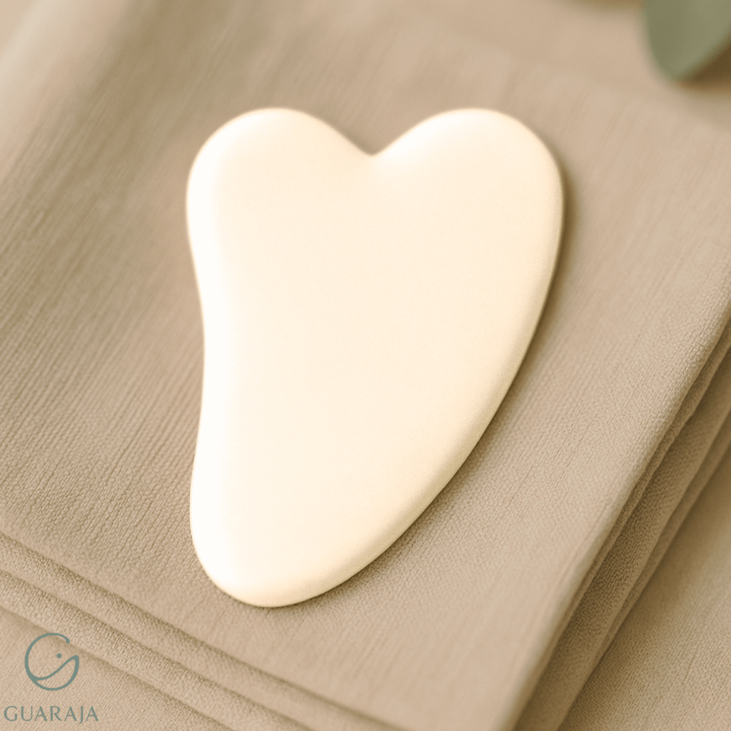 Gua Sha Roller + Pierre de Jade Blanc GUARAJA™
